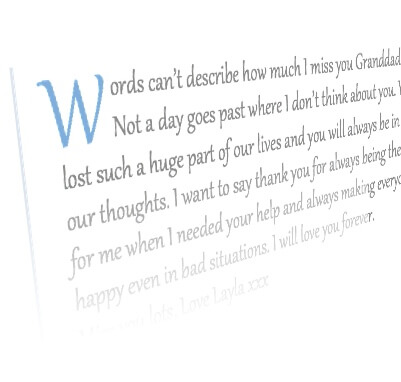 Personal Messages